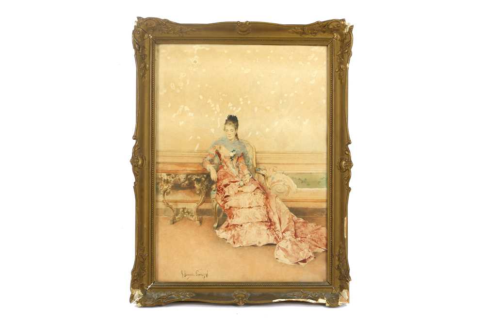 Lot 324 - GUSTAVO SIMONI (ITALIAN 1846-1926)