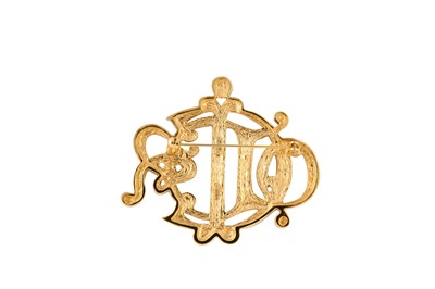 Lot 456 - Christian Dior Logo Brooch