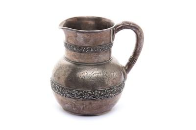 Lot 1 - An early 20th century American sterling silver water pitcher by Tiffany