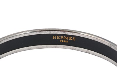 Lot 1338 - Hermes Multi Stripe Enamel Bangle