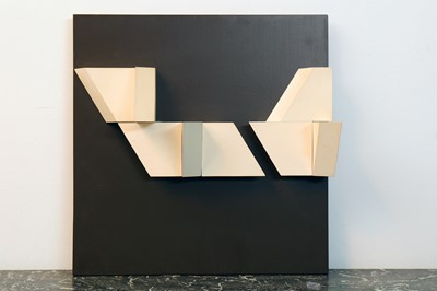 Lot 828 - ANTHONY BECKLES WILLSON - Sculptural Art diptych