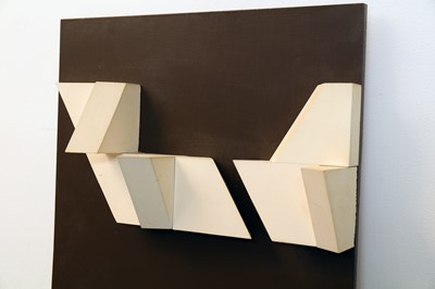 Lot 828 - ANTHONY BECKLES WILLSON - Sculptural Art diptych