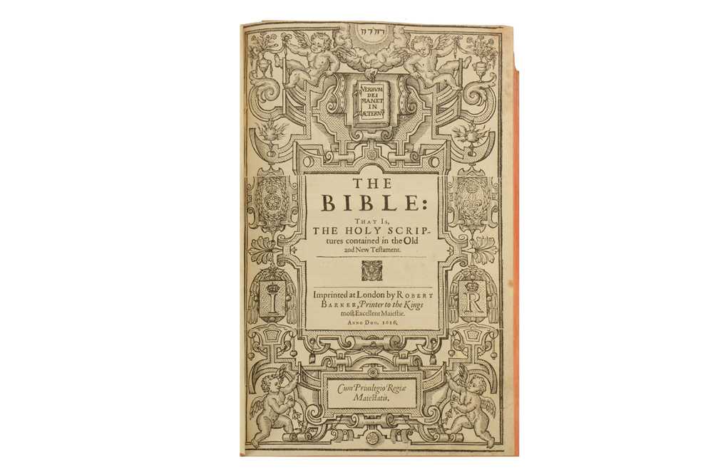 Lot 69 - Bible, English