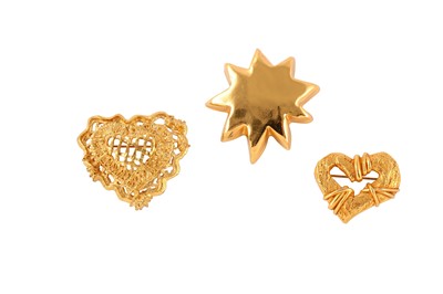 Lot 503 - Christian Lacroix Brooches