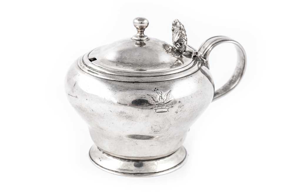 Lot 45 - A George IV sterling silver mustard