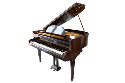 Lot 772 - A 20th Century Steinbach mahogany baby grand piano