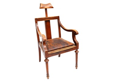 Lot 664 - Antique Barbers Chair