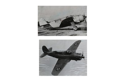 Lot 1558 - Aviation Photography. Curtiss SB2C – 1.