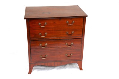 Lot 675 - Small Antique Chest Of Drawers