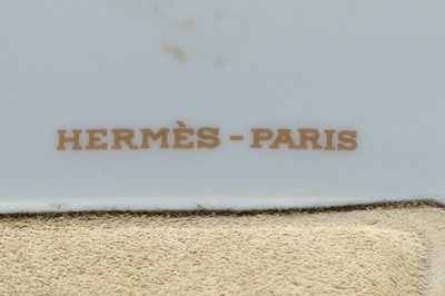 Lot 115 - A Hermès porcelain ashtray