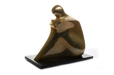 Lot 172 - A contemporary bronze sculpture