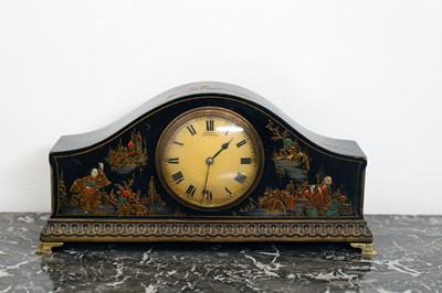 Lot 695 - Chinoisery Mantle Clock