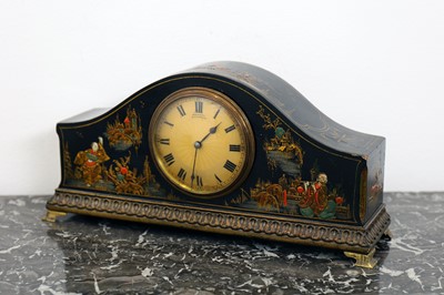 Lot 695 - Chinoisery Mantle Clock