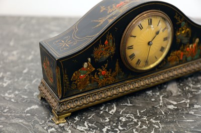 Lot 695 - Chinoisery Mantle Clock