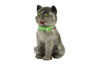 Lot 370 - Louis Wain for Wilkinson's Royal Staffordshire Pottery, 'The Laughing Cat'