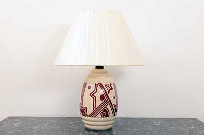Lot 707 - Art Deco Table Lamp