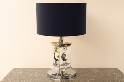 Lot 709 - Vintage Chromed Table Lamp