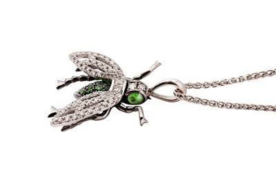 Lot 224 - A diamond-set 'Fly by Night' pendant necklace, by Stephen Webster