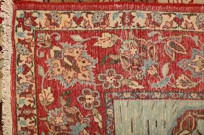 Lot 11 - A VERY FINE ISFAHAN PICTORIAL RUG, CENTRAL PERSIA