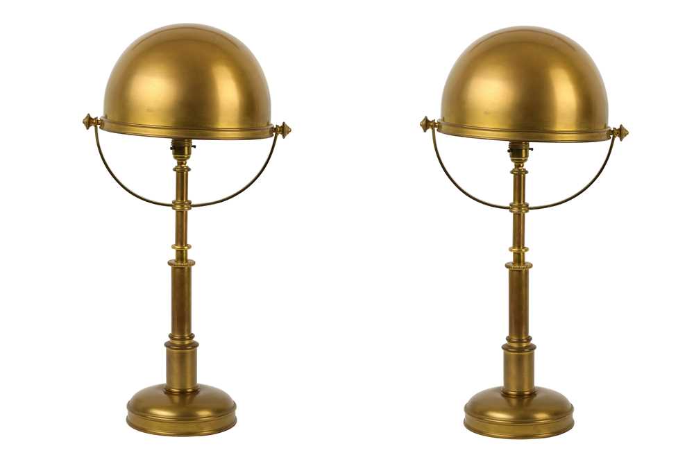Lot 317 - A Pair of Ralph Lauren 'Carthage' Lamps