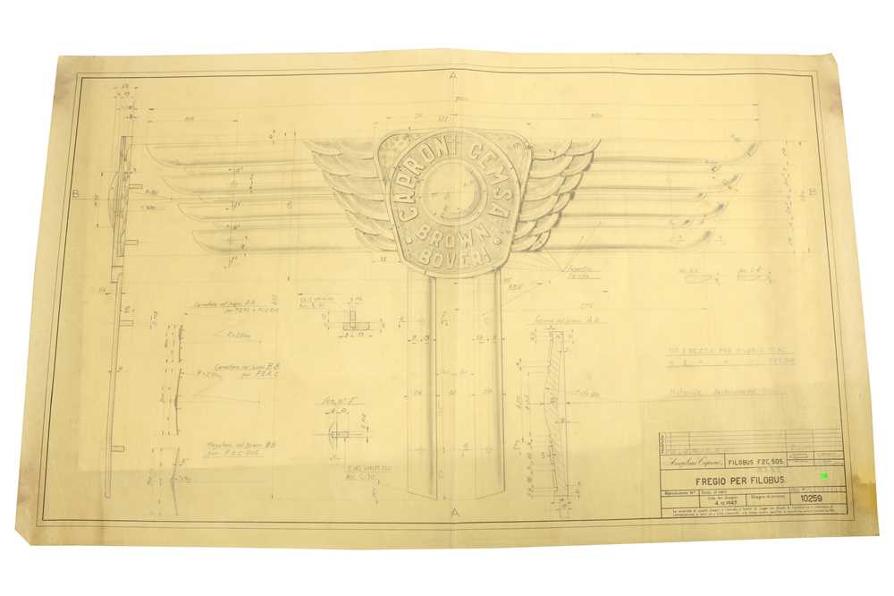Lot 113 - Archivio Aeronautico Caproni di Taliedo.