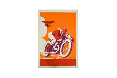 Lot 155 - Motor-Cycle Hamel (George) George Ham [Poster artist]