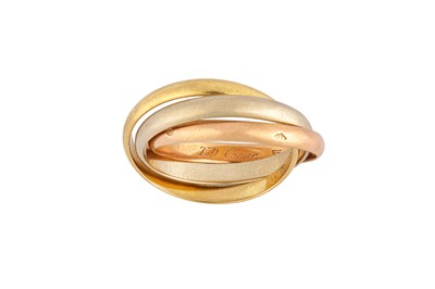 Lot 181 - A 'Trinity' ring, by Cartier