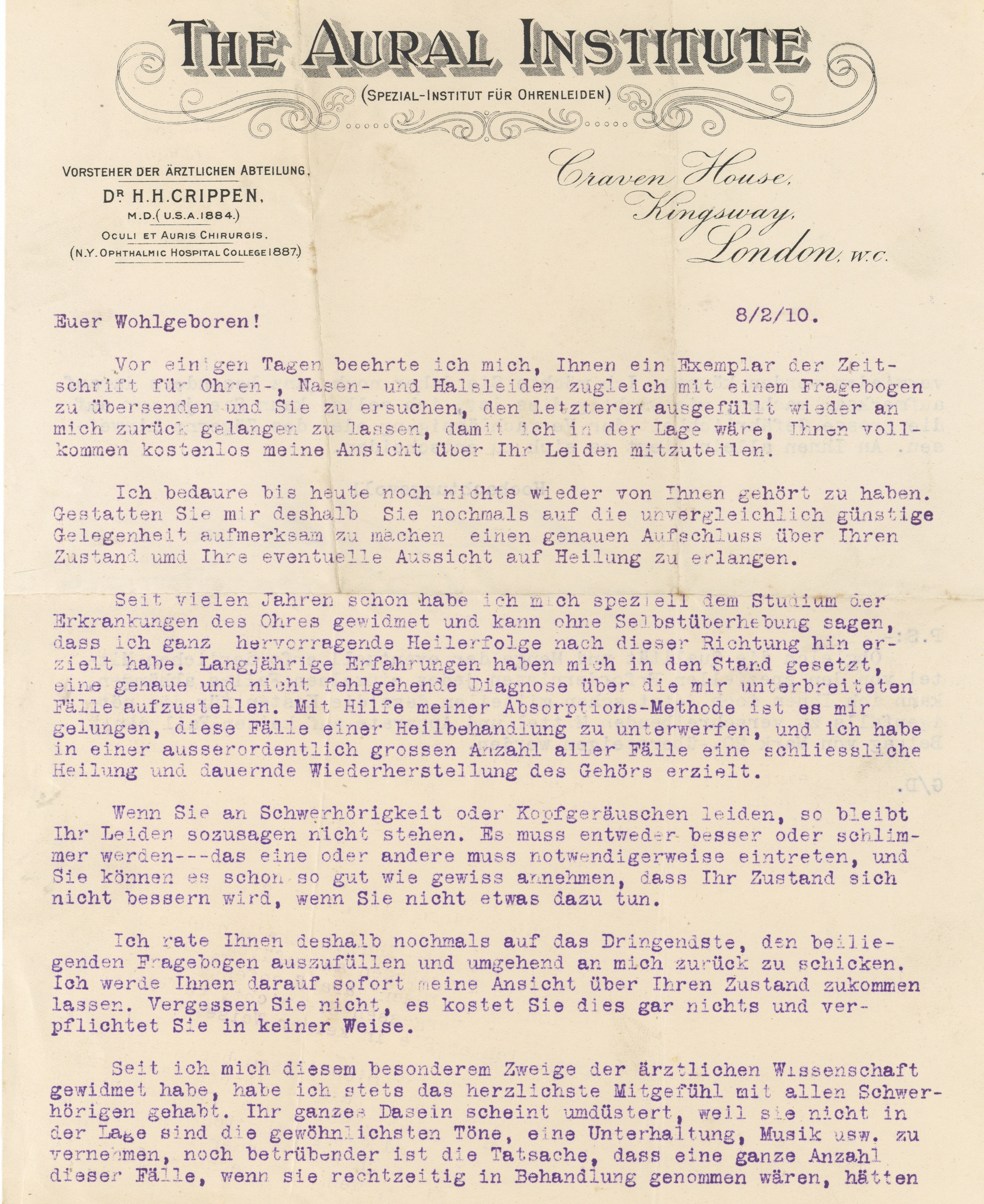 Lot 259 Crippen Hawley Harvey