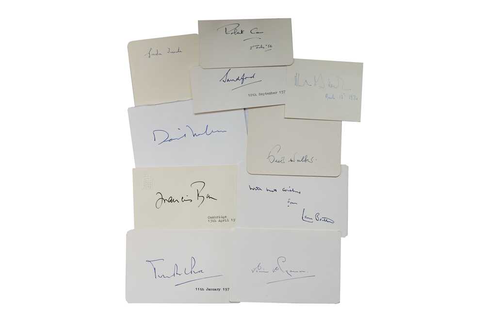 Lot 42 - Autograph Collection.- Politicians