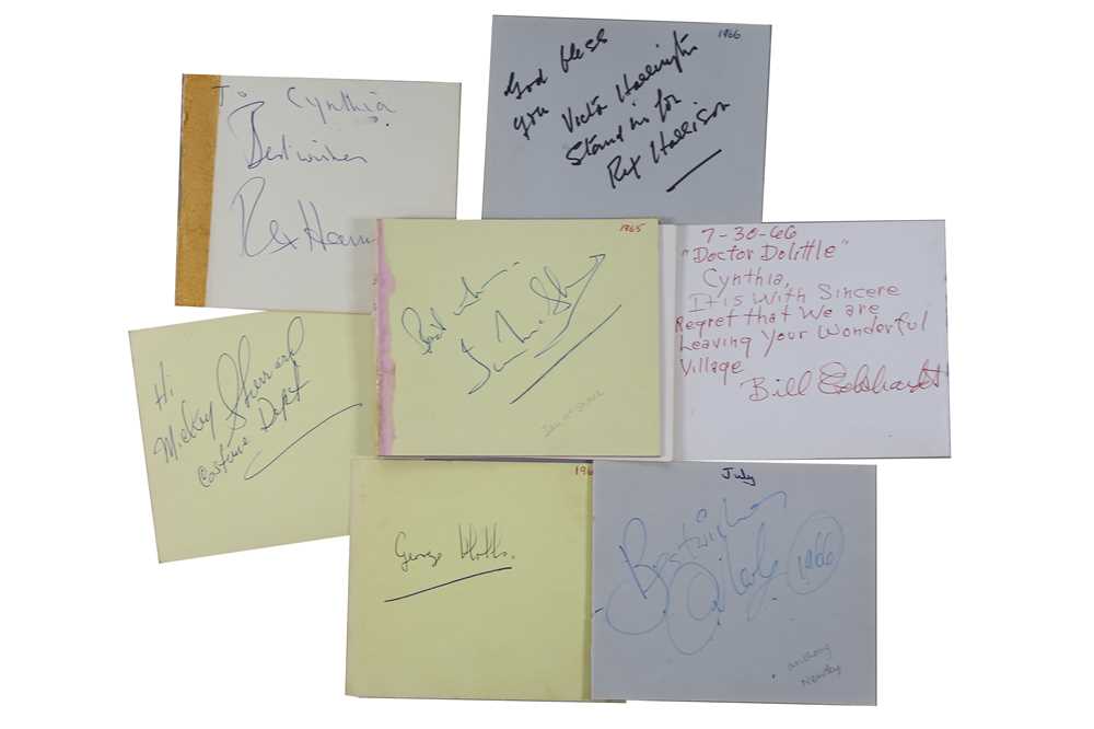 Lot 45 - Autographs Collection.