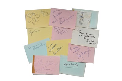 Lot 34 - Autograph Collection.- Incl. Roger Moore