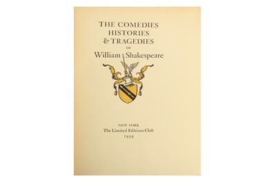 Lot 101 - Shakespeare (William) The Plays