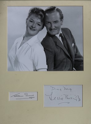 Lot 55 - Photograph Collection.- Actors and Singers