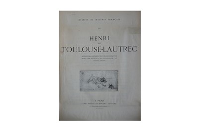 Lot 216 - Henri De Toulouse-Lautrec. Dessins de Maitres de Francais