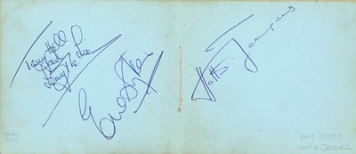 Lot 21 - Autograph Albums.- Actors & Entertainers