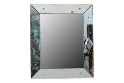 Lot 522 - A 20th century rectangular wall mirror