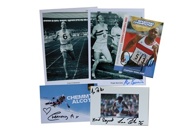 Lot 489 - Autograph Collection.- Olympians & Commonwealth Games