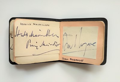Lot 15 - Autograph Album.- Actors & Cricketers