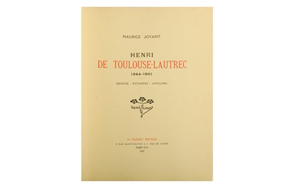 Lot 276 - Illustrated Books.- Joyant (Maurice)