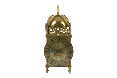 Lot 312 - A 20th Century French lantern clock