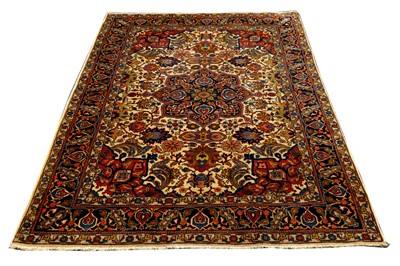 Lot 66 - AN ANTIQUE TABRIZ RUG, NORTH-WEST PERSIA