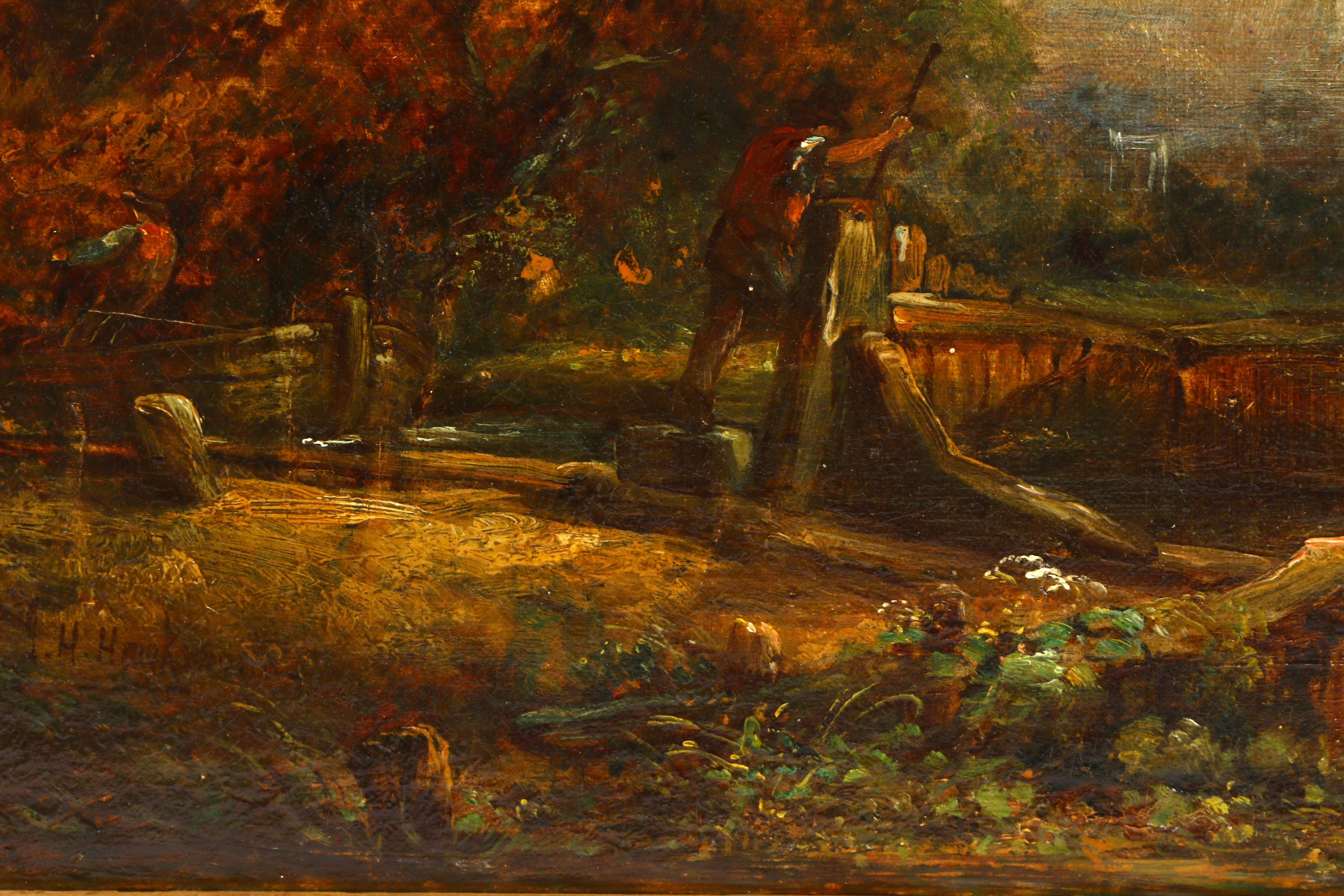 Lot 450 - JOSEPH HASLAM HAWKSWORTH (BRITISH 1827-1908)