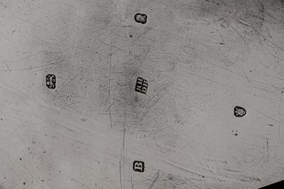 Lot 312 - A George III sterling silver teapot on stand, London 1797 by Robert and David Hennell II (reg. 15th July 1795)