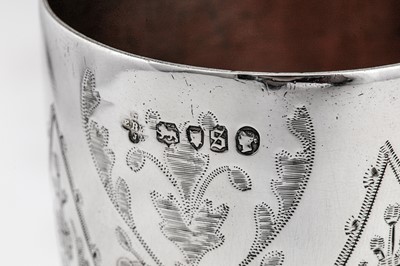 Lot 362 - A Victorian sterling silver claret suite, London 1873 by John, Edward, Walter & John Barnard (Barnard & Sons Ltd)