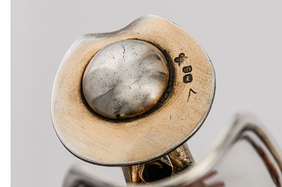 Lot 362 - A Victorian sterling silver claret suite, London 1873 by John, Edward, Walter & John Barnard (Barnard & Sons Ltd)