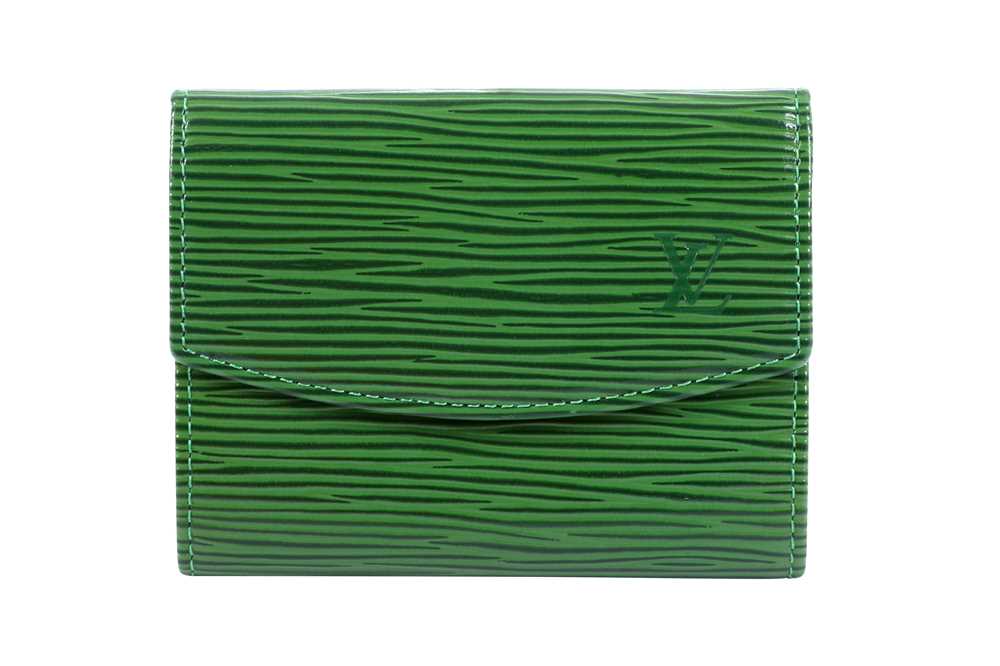 Lot 53 - Louis Vuitton Green Epi Coin Purse