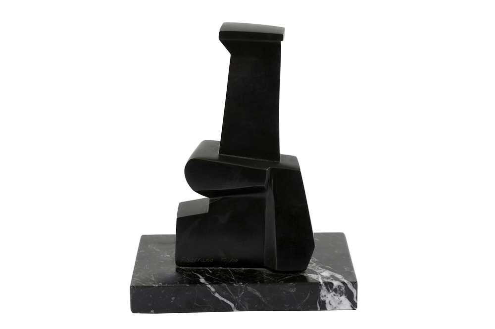 Lot 604 - Pablo Serrano (1908-1985) a limited edition cubist bronze