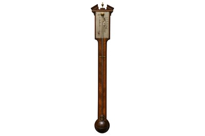 Lot 158 - AMENDED - A STICK BAROMETER IN THE LATE 18TH CENTURY STYLE