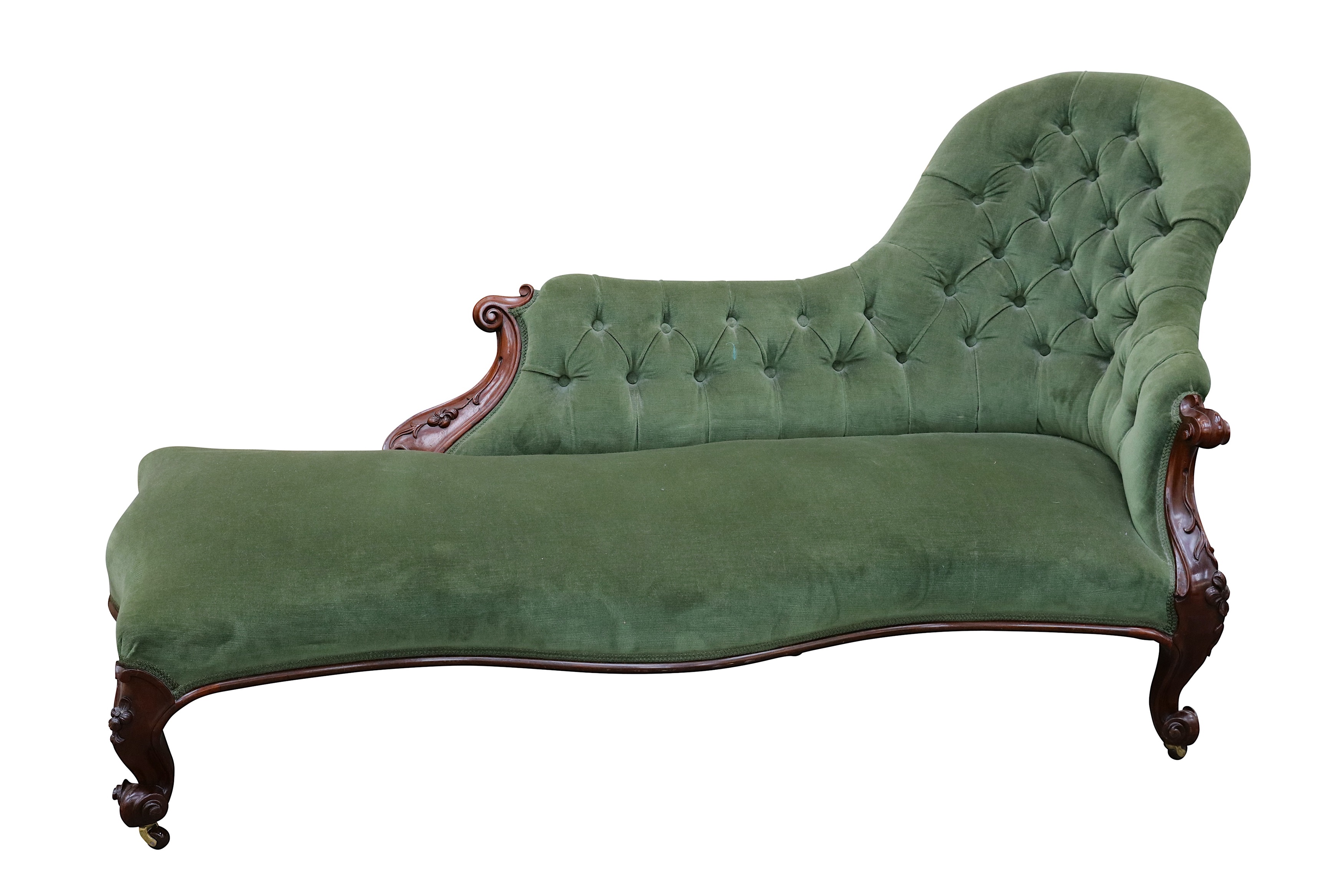 Lot 159 Victorian Chaise Longue