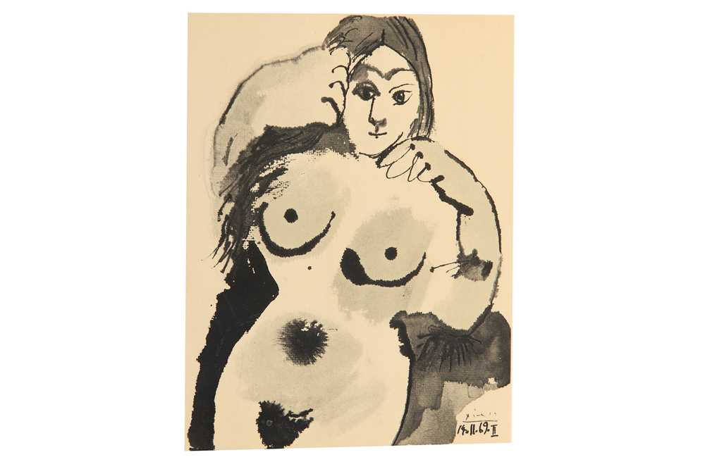 Lot 240 - AFTER PABLO PICASSO Nude Off set lithograph...